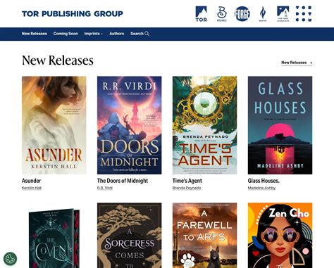 who owns tor publishing, Tor books logo. Tor books announces new associate publishers