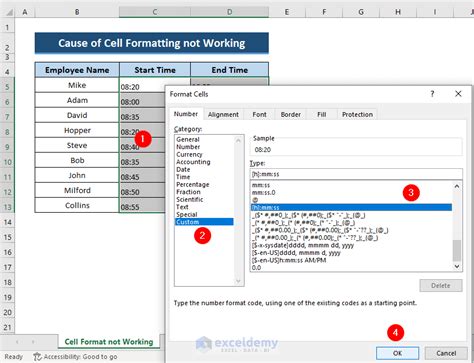 why is formatting not working in excel, Why doesn't my conditional formatting in excel work?