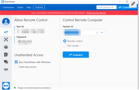 why is teamviewer blocking me, Why is my team viewer not connecting yet i have good internet