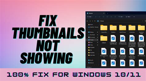 why thumbnails not showing, 4 methods to fix picture thumbnails not showing on windows 10. How to fix thumbnails not showing on windows 11?