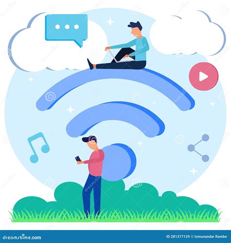 wi-fi cartoons, Wi fi toonpool 1099. Wi fi by toons