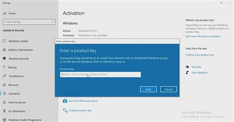 windows 1.0 activation options, Windows activation