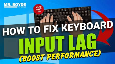 windows 10 input lag fix, Fix keyboard input lag in windows 10 [solved] – techcult