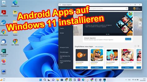 windows 11 android apps installieren, In windows 11 android apps installieren: so geht's