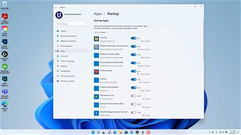 windows 11 settings apps list, How to change startup apps in windows 11- instructions
