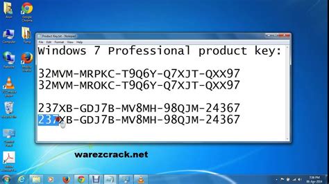 windows 7 activation code generator, Windows 7 product key