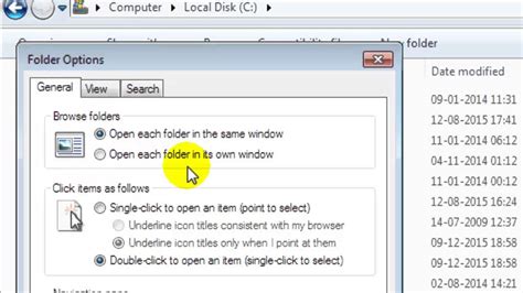 windows 7 folder layout options, Layout folder