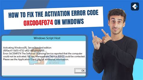 windows activation code error 0xc004f074, Jak naprawić błąd aktywacji systemu windows o kodzie 0xc004f074? how to