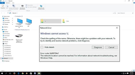 windows cannot access network location, Windows cannot access error code 0x80004005 [full fix guide]