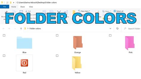 windows change color of folder, How to change folder color in windows 11, 10, 8, or 7. Folder colorizer windows color change icon coloring folders marker coolest desktop use pc colorize changes just step any choose program