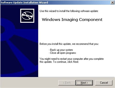 windows imaging component, Microsoft windows imaging component screnshots