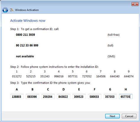 windows installation id activation, How to activate windows by phone? activation guide