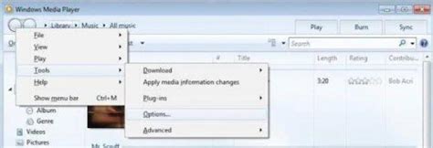 windows media player options menu missing, Windows media player options. How to fix audio codec not supported on windows 10