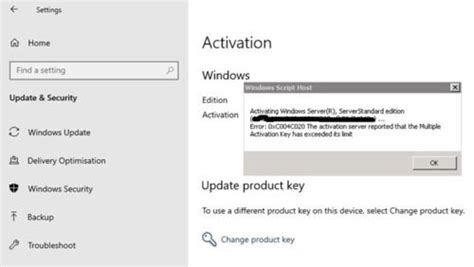 windows server activation help, Windows server version upgrade and activation – keys support