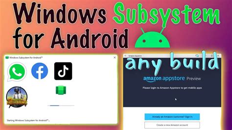 windows subsystem for android with amazon app store, How to install windows subsystem for android (wsa) and run android apps