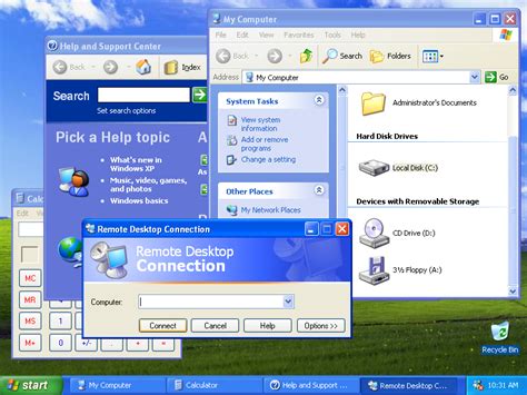 windows xp app layout, Windows xp application interface with buttons vector image
