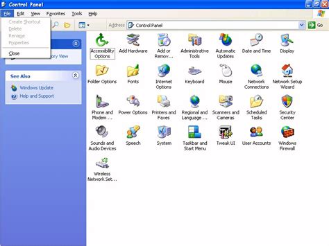 windows xp beta 1 control panel, File:windows xp control panel.png