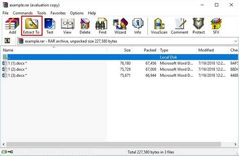 winrar extract and delete, How to use winrar to extract / unrar files