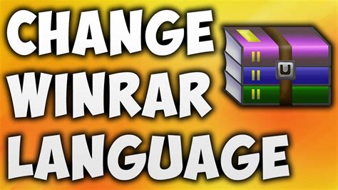 winrar how to change language, Xona games