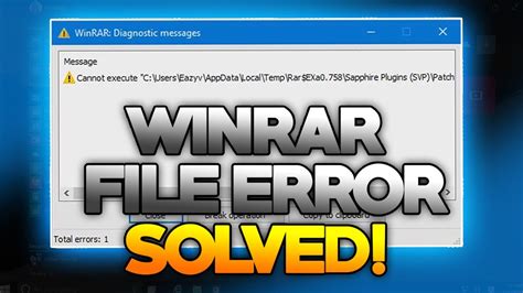 winrar not compressing files, How to fix winrar not extracting files! first tutorial!