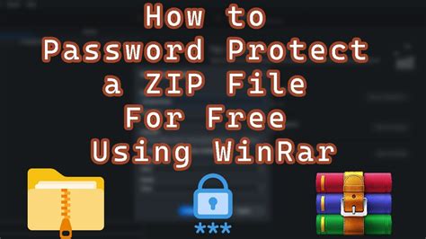 winrar password protect zip, How to password protect your zip files using winrar. Winrar protect password zip using