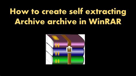 winrar self-extracting archive, Self-extracting archive (sfx) malware