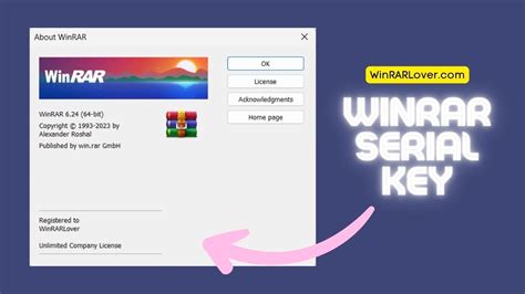 winrar serial number key, Winrar şifresi nasıl kırılır?
