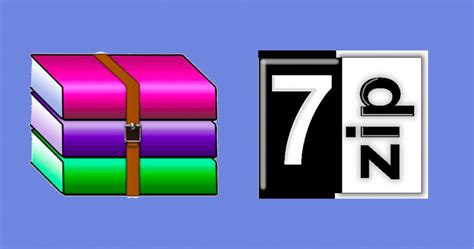 winrar winzip 7-zip, 7-zip vs winrar vs winzip: comparações e diferenças
