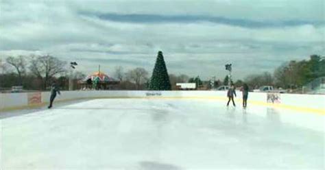 winterfest ice skating rink at cooper river park