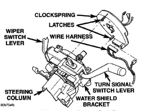 wire diagram 1997 jeep cherokee clock spring 