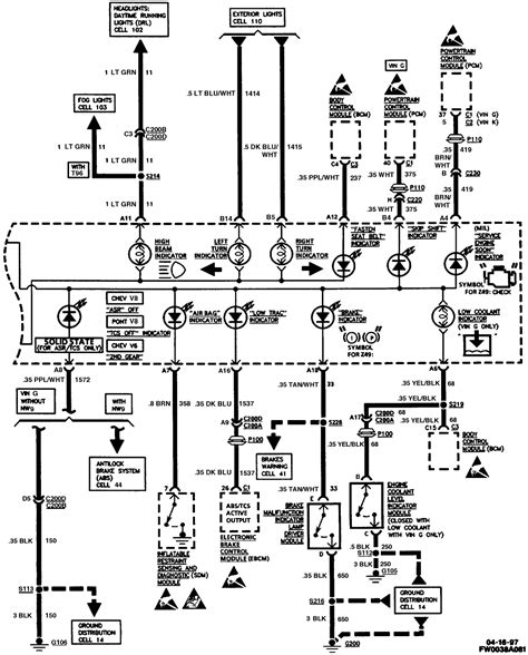 wire diagram 97 chevy camaro 