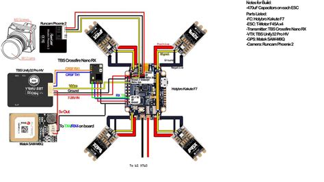 wire diagram drone 