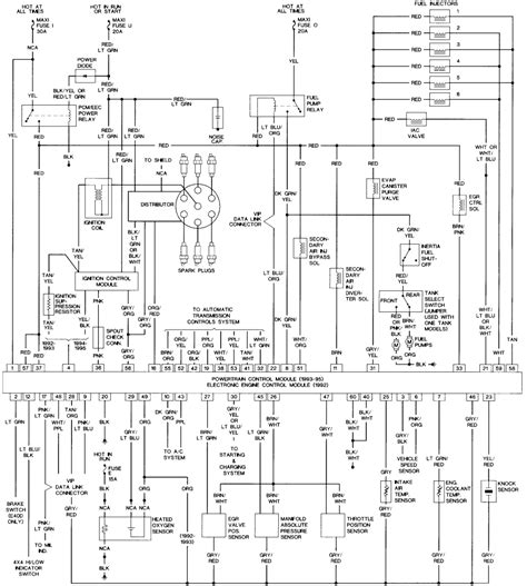 wire diagram for 1993 f 150 fuel pump 