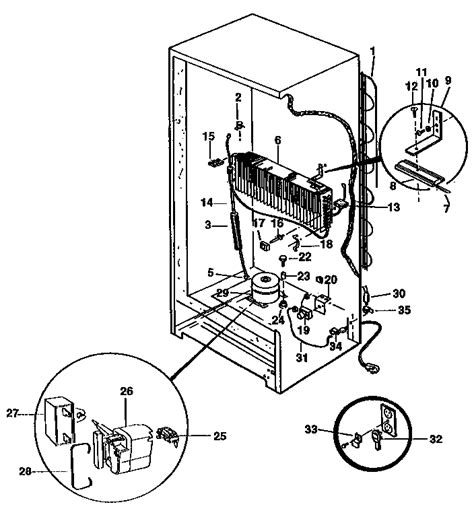 wire schematic for kenmore upright freezer 20 6cf 