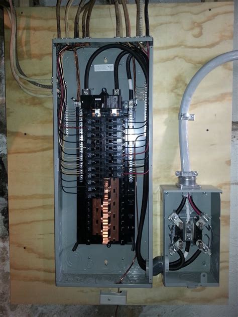 wired 200 amp fuse box 