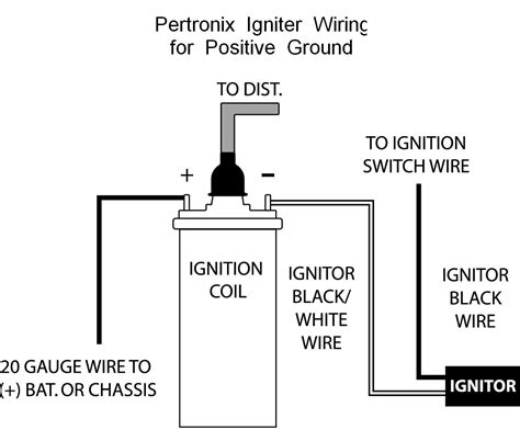 wiring 6 volt ignition coil circuit diagram 