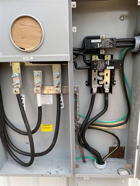 wiring a meter main 