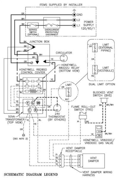 wiring burnham diagram boilers es25b 
