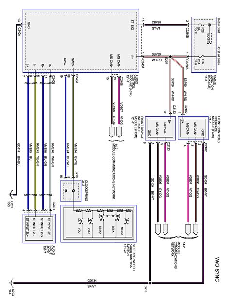 wiring diagram 2003 taurus 