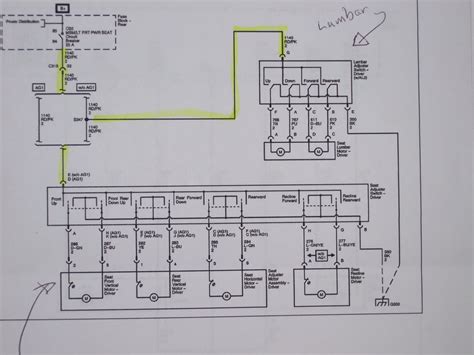 wiring diagram cadillac power seat 2001 