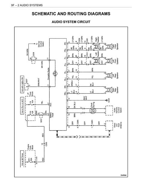 wiring diagram daewoo nubira 2 