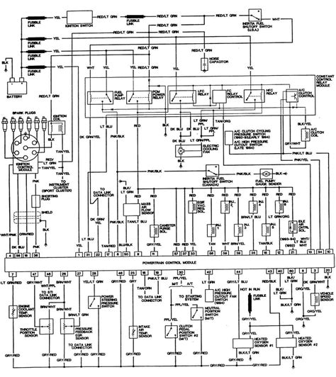 wiring diagram for 1993 ford tempo 