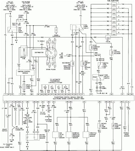 wiring diagram for 1996 ford f150 ecm 