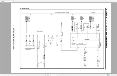 wiring diagram for 2010 toyota highlander 