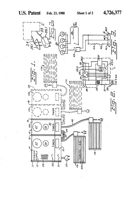 wiring diagram for 220v tanning bed 