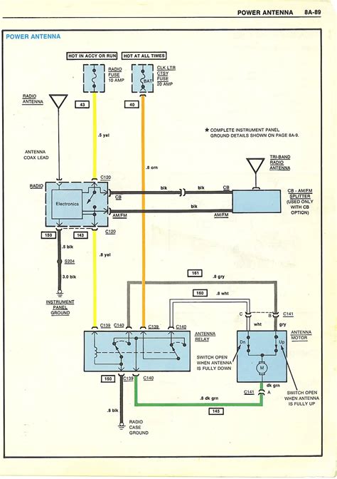 wiring diagram for 98 blazer power window switch 