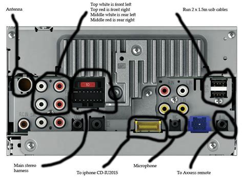 wiring diagram for a pioneer avh p2300dvd 