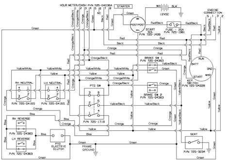 wiring diagram for cub cadet ltx 1042 