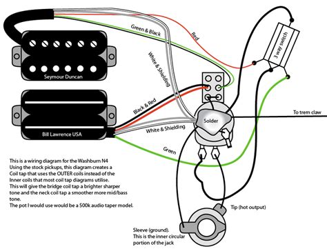 wiring diagram for dean ml 2 tones 1 volume 