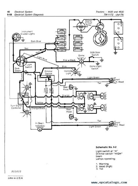 wiring diagram for john deere b 